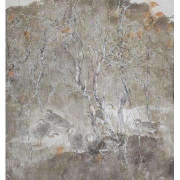 张静伯国画花鸟工笔系列013字画之家