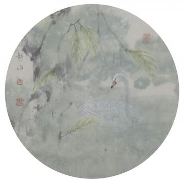 张静伯国画花鸟工笔系列014字画之家