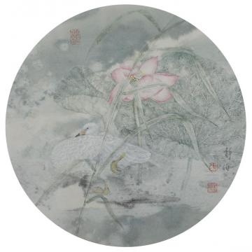 张静伯国画花鸟工笔系列017字画之家