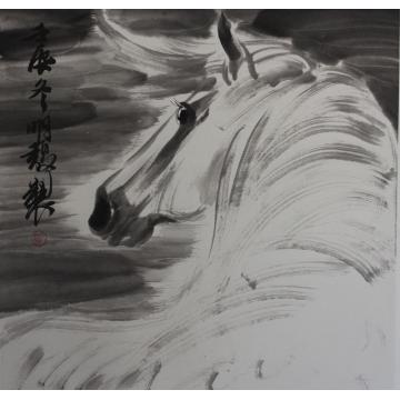 郭明馥国画动物回眸字画之家