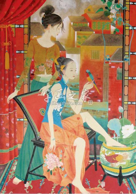 国画家郭明馥字画之家