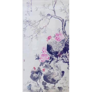 孔宪江国画花鸟富贵如意图字画之家