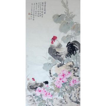 孔宪江国画花鸟富贵吉祥图字画之家