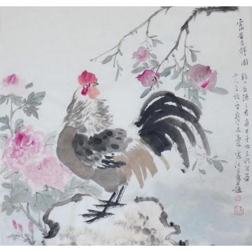 孔宪江国画花鸟富贵吉祥图字画之家