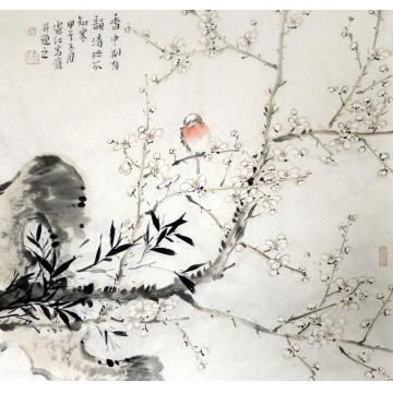 孔宪江国画花鸟香中别有韵字画之家
