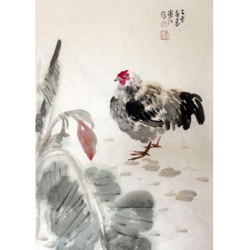 孔宪江国画花鸟鸡字画之家