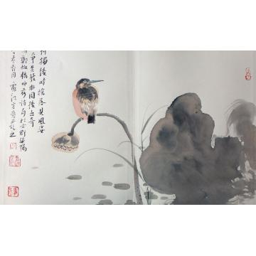 孔宪江国画花鸟荷字画之家