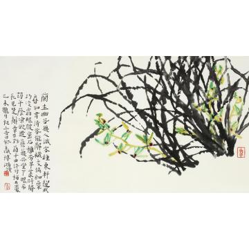 贾博鸿国画花鸟幽兰字画之家
