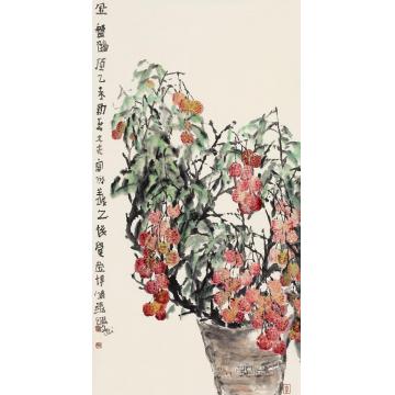 贾博鸿国画花鸟金盘鹤顶字画之家