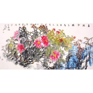 贾博鸿国画花鸟惠风和畅字画之家