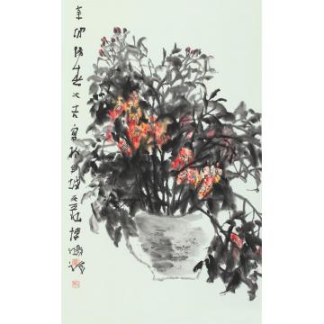 贾博鸿国画花鸟案头即景字画之家