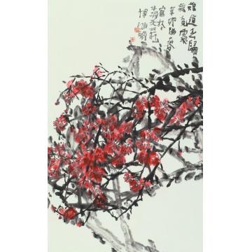 贾博鸿国画花鸟谁道春归无觅处字画之家