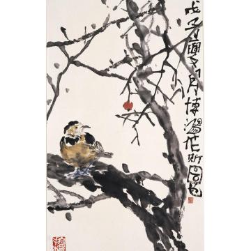 贾博鸿国画花鸟秋声图字画之家