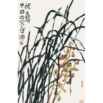 贾博鸿国画花鸟抱香字画之家