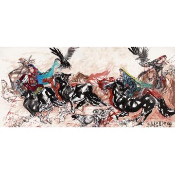 马泉艺风骨汗血马字画之家