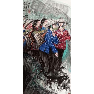 马泉艺国画人物赶集字画之家