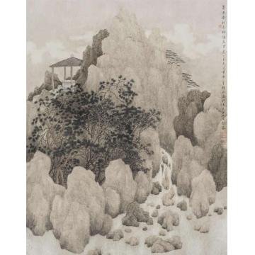 许信容国画山水相忆在云泉字画之家