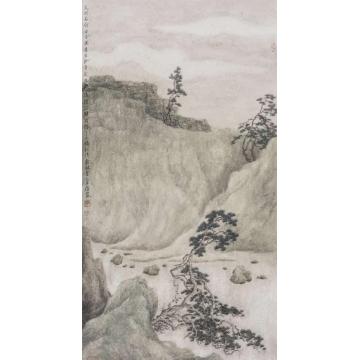 许信容国画山水松和云之一字画之家