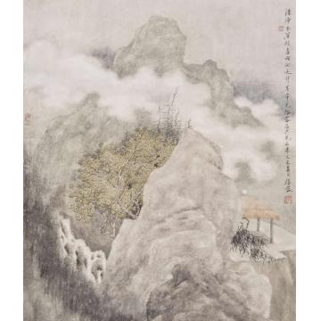 许信容国画山水云来无俗客字画之家