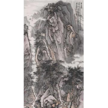 石峰国画山水希夷峡字画之家