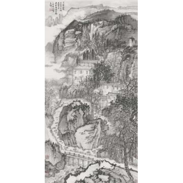石峰国画山水丁家岩字画之家