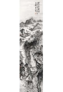 石峰国画山水蜀山奇丽园字画之家