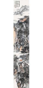 石峰国画山水山寺无限奥字画之家