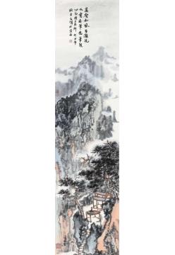石峰国画山水万壑松风字画之家