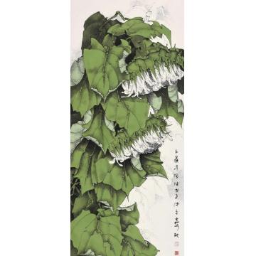 崔志安国画花鸟玉翠清风字画之家