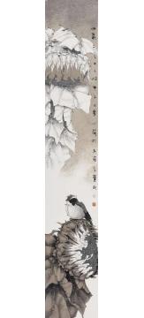 崔志安国画花鸟四裁三之十二字画之家