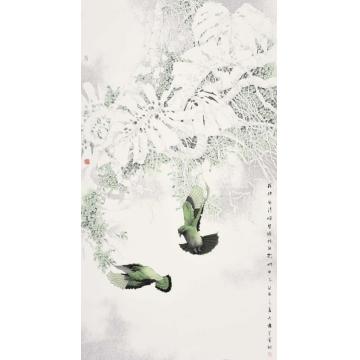 崔志安国画花鸟淡抹风清字画之家