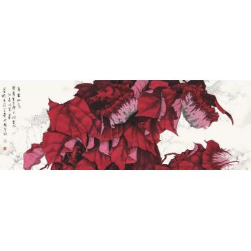 崔志安国画花鸟芳香幽远字画之家