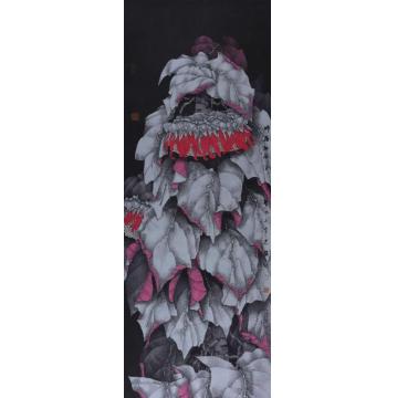 崔志安国画花鸟昨夜细雨润字画之家
