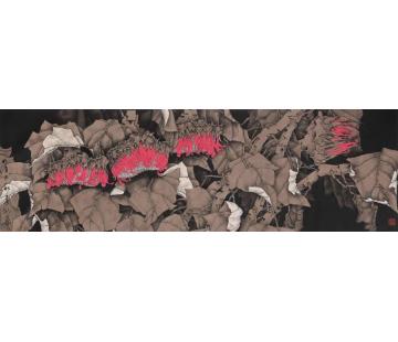 崔志安国画花鸟明月中秋字画之家