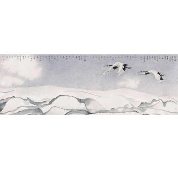 崔志安国画花鸟阳春白雪字画之家