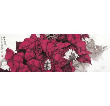 崔志安国画花鸟暖日秋风字画之家