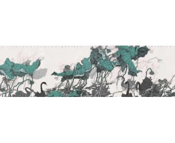 崔志安国画花鸟荷塘七贤字画之家