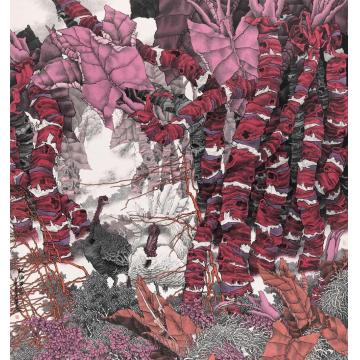 崔志安国画花鸟玫瑰田园字画之家