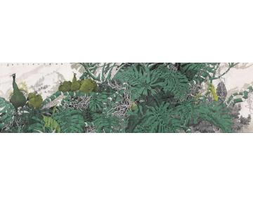 崔志安国画花鸟谷雨春风字画之家