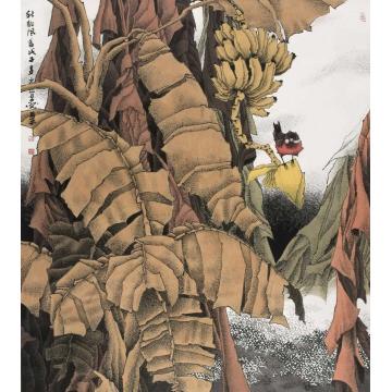崔志安国画花鸟秋韵风香字画之家
