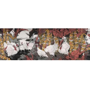 崔志安国画花鸟滴水七贤字画之家