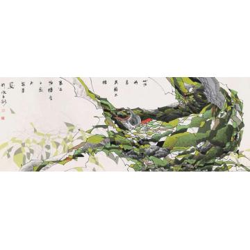 崔志安国画花鸟心性丹青字画之家