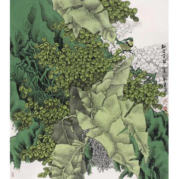 崔志安国画花鸟起居平安字画之家