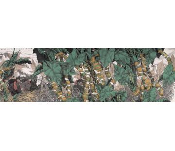 崔志安国画花鸟依山傍水润无眠字画之家