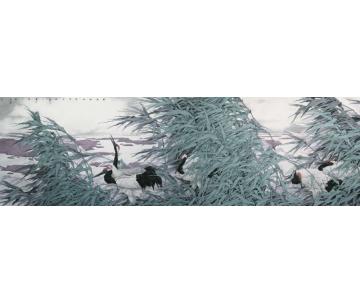 崔志安国画花鸟玉洁润物品自高字画之家
