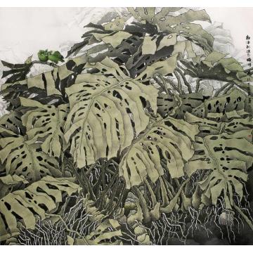 崔志安国画花鸟相伴到此正好时字画之家