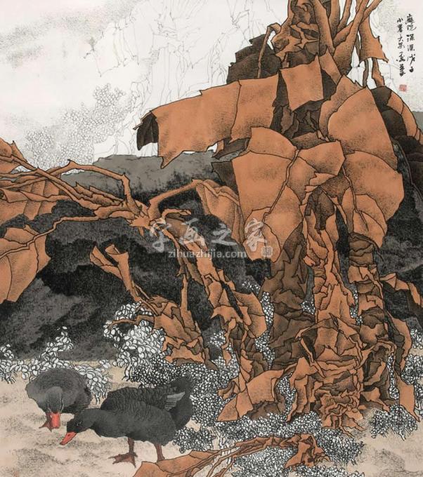国画家崔志安字画之家