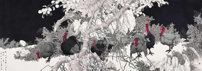 国画家崔志安字画之家