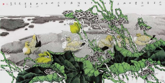 国画家崔志安字画之家
