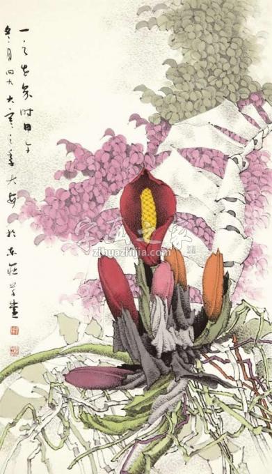 国画家崔志安字画之家